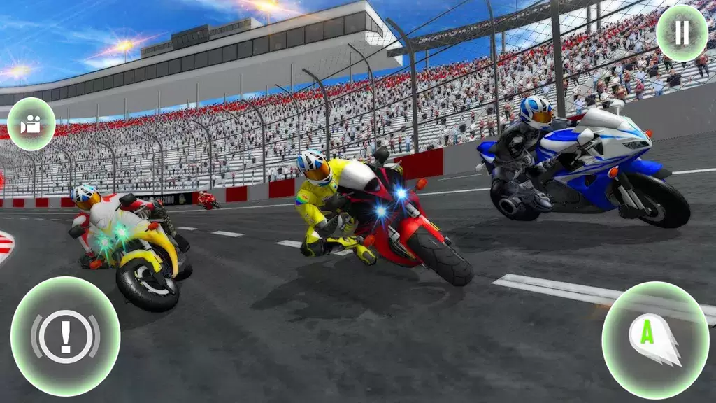 MotorBike Racing Simulator 3d Tangkapan skrin 4