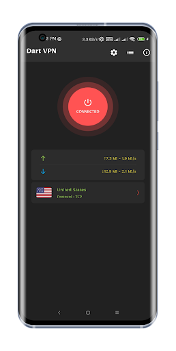 Dart VPN - Fast & Secure Captura de pantalla 3