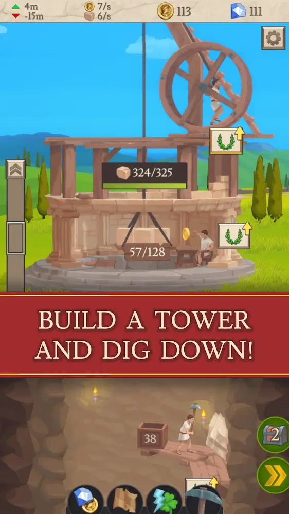 Idle Tower Miner Screenshot 1