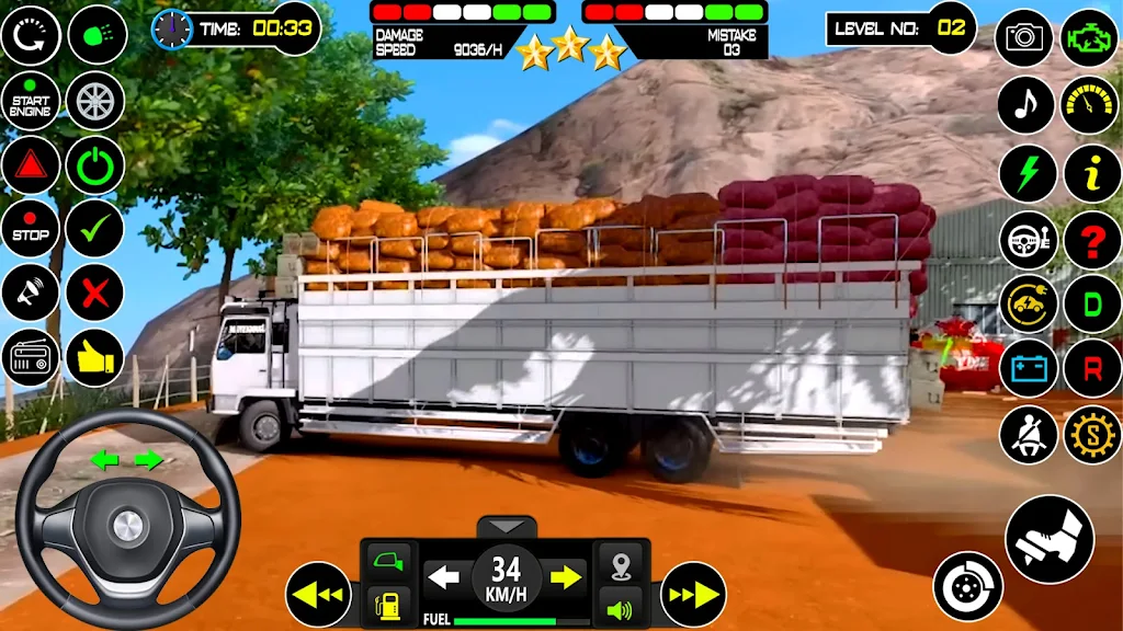 US Mud Truck Transport Game 3D Screenshot 3