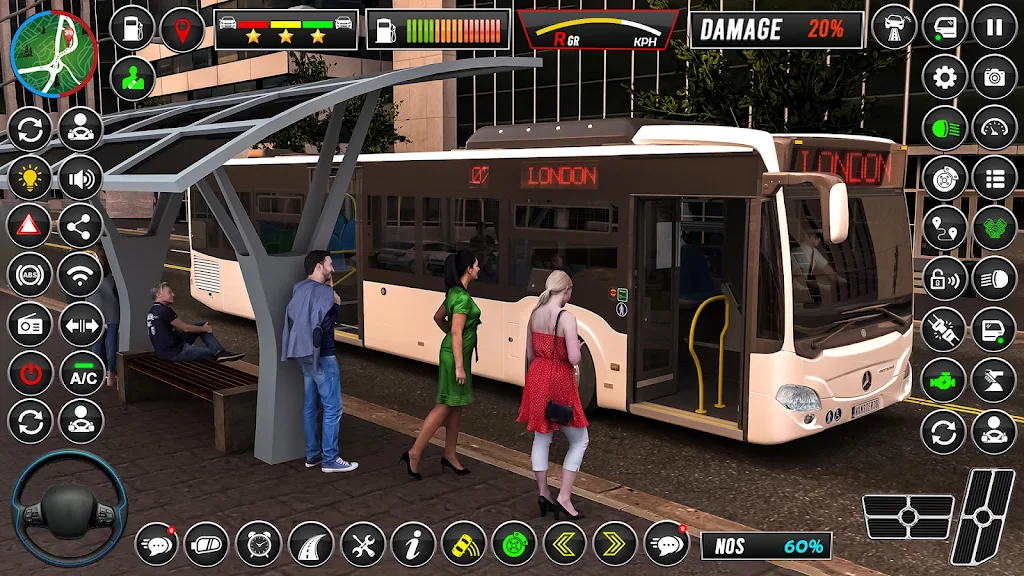 Bus Games 3D City Bus Driving স্ক্রিনশট 2