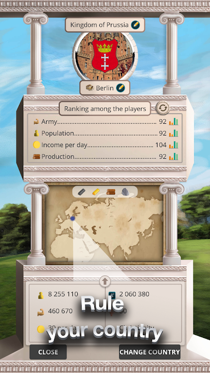 Europe 1784 Military strategy Screenshot 4