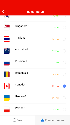 VPN Canada - CA Fast VPN Screenshot 2