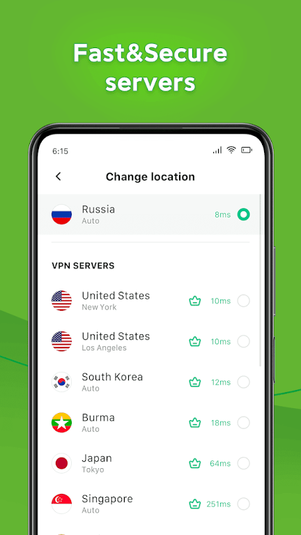 Vast VPN - Fast & Secure Screenshot 1