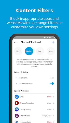 AT&T Secure Family® parent app Schermafbeelding 3