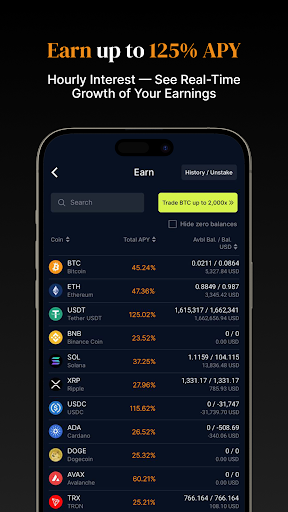 CoinUnited Screenshot 1