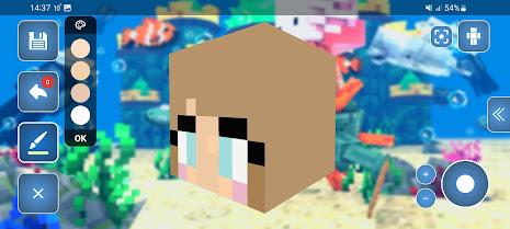 Skin Editor 3D for Minecraft 스크린샷 1