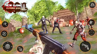 Zombie Games 3D - Gun Games 3D स्क्रीनशॉट 4