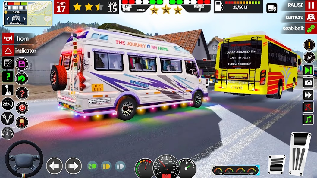 Coach Bus Driving- Bus Game Mod Capture d'écran 4