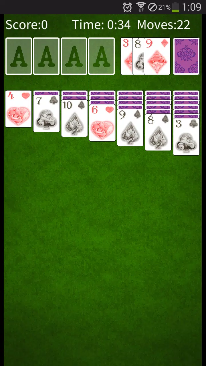 Solitaire Monsters Screenshot 4