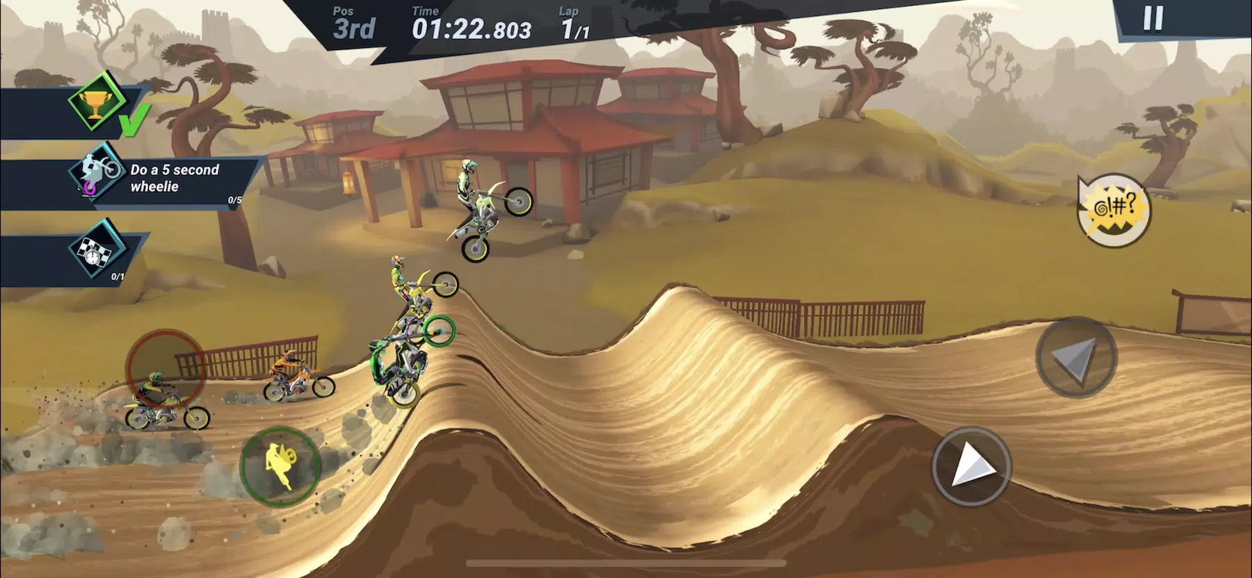 Mad Skills Motocross 3 Скриншот 1