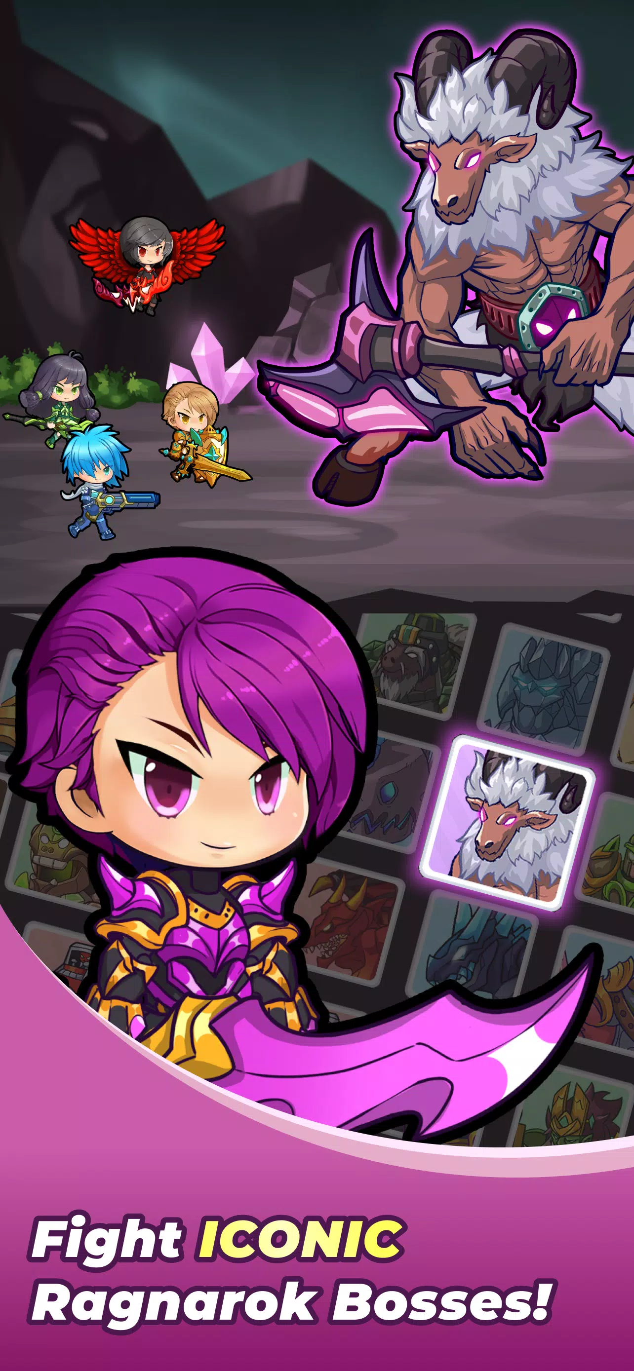 Midgard Heroes: Ragnarok Idle Captura de tela 4