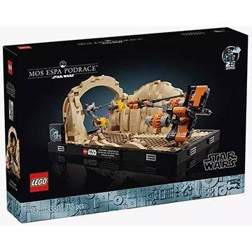 เลโก้สตาร์วอร์ส: The Phantom Menace Mos Espa Podrace Diorama 75380