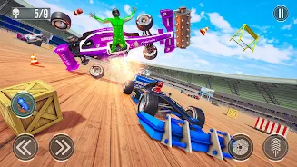 Formula Car Crash Mad Racing應用截圖第1張