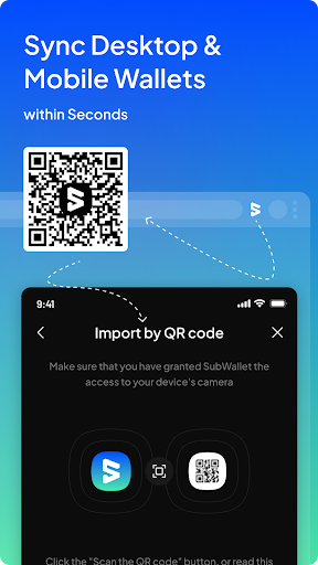 SubWallet Captura de pantalla 1