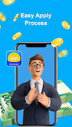 MicroLoan VIP - safe&easy loan Captura de pantalla 3