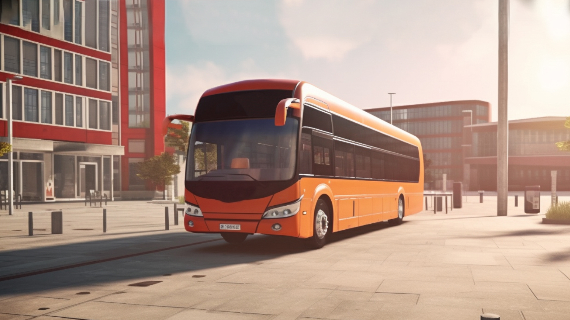 US Bus Simulator: 3D Bus Games Screenshot 1