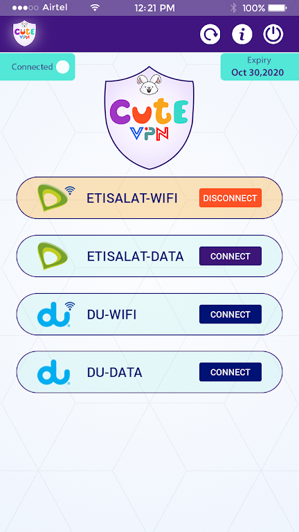 Cute VPN Zrzut ekranu 3