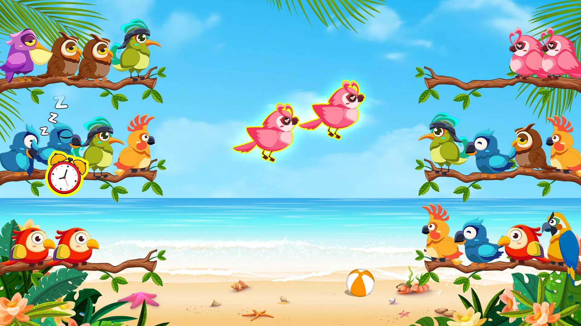 Bird Sort: Color Puzzle Game Tangkapan skrin 3