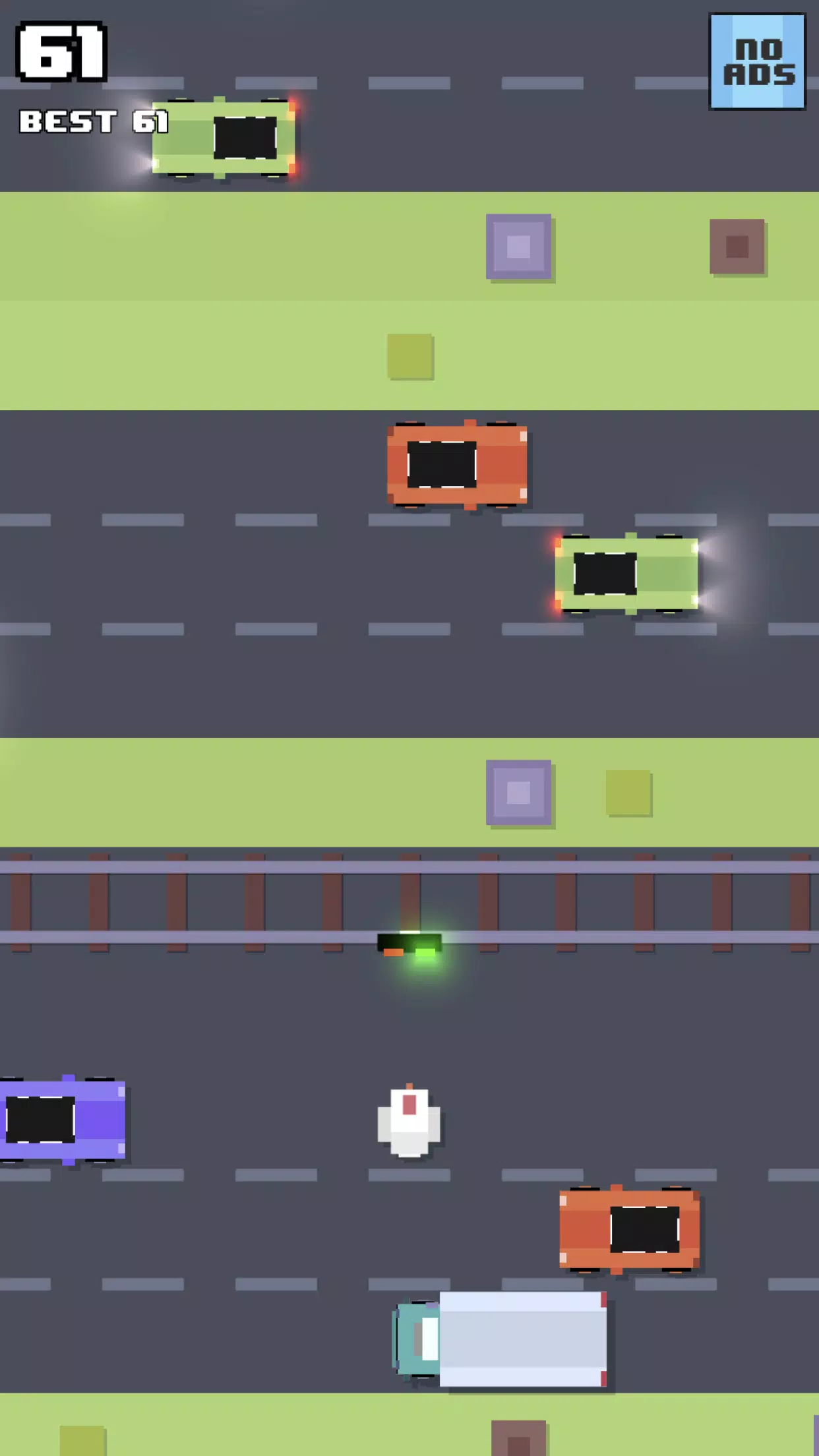 Crossway Run: Crossy Road ဖန်သားပြင်ဓာတ်ပုံ 3