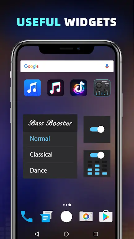 Bass Booster & Equalizer PRO Captura de pantalla 1