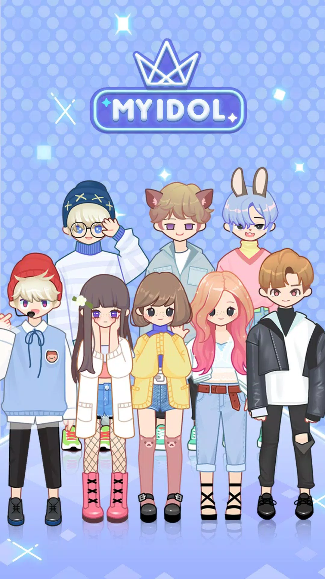 MYIDOL (#Dress up #BoyGroup #k スクリーンショット 1