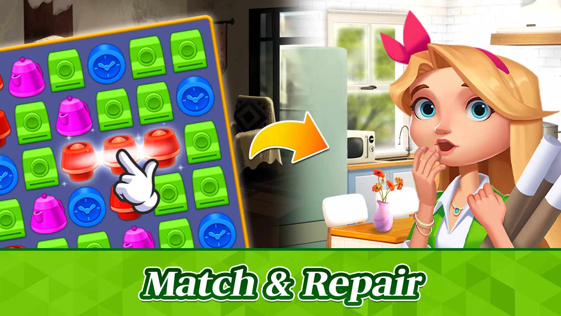 Match Puzzle House Captura de pantalla 2