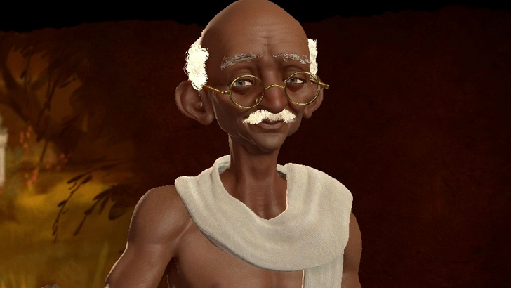 Civ 7 tidak akan mempunyai Gandhi untuk pergi nuklear, tetapi adakah dia pernah?
