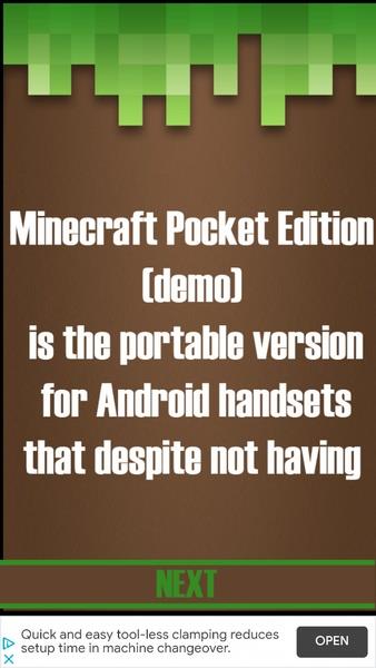 Minecraft Pocket Edition 2018 Guide Скриншот 1