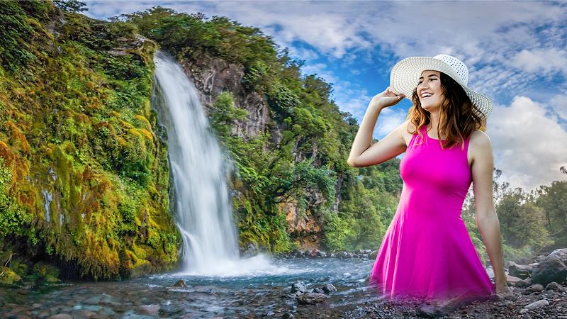 Waterfall Photo Editor frame スクリーンショット 4