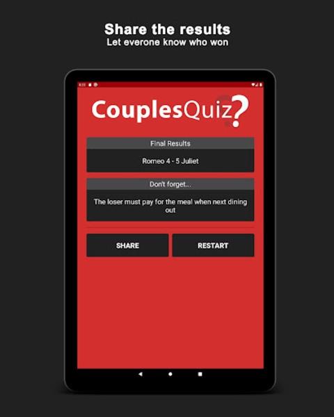 Couples Quiz Screenshot 1