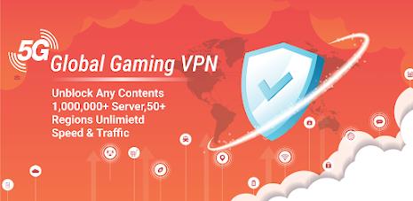 5G Global VPN Gaming Ekran Görüntüsü 1