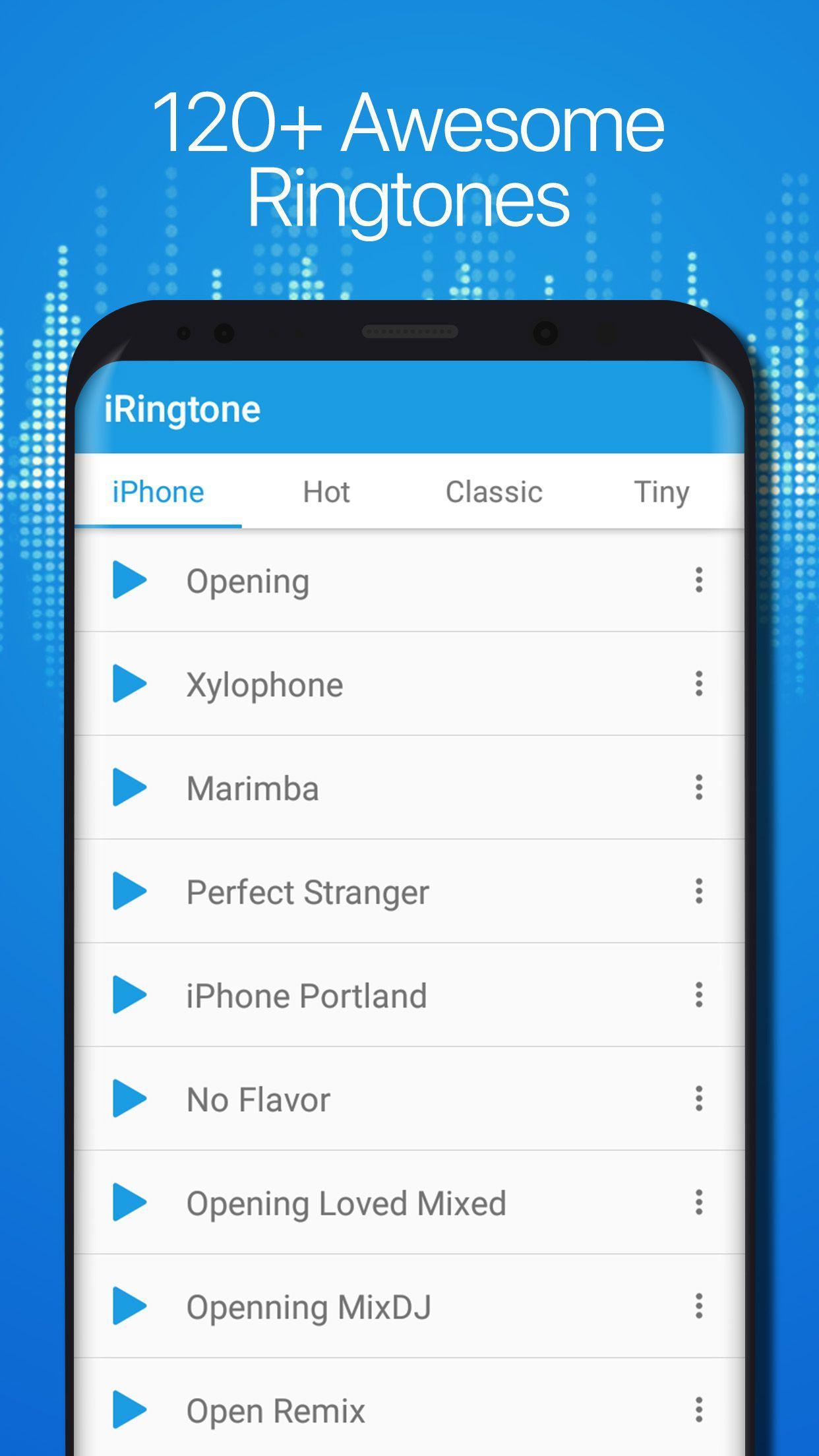 iRingtone - iPhone Ringtone Schermafbeelding 1