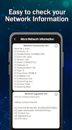 5G 4G LTE WIFI & Network Tools Screenshot 1