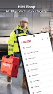 Hilti Mobile App Tangkapan skrin 1