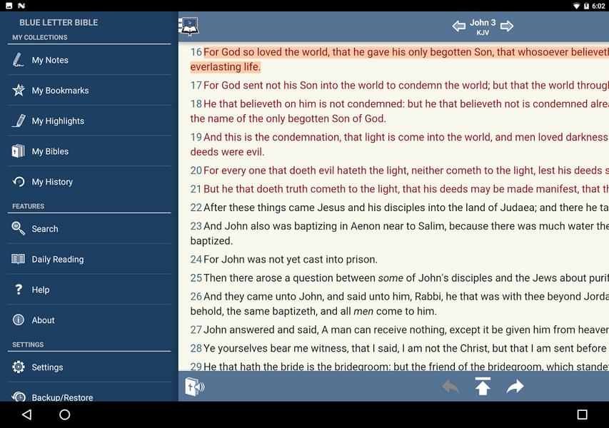 Blue Letter Bible Ảnh chụp màn hình 4