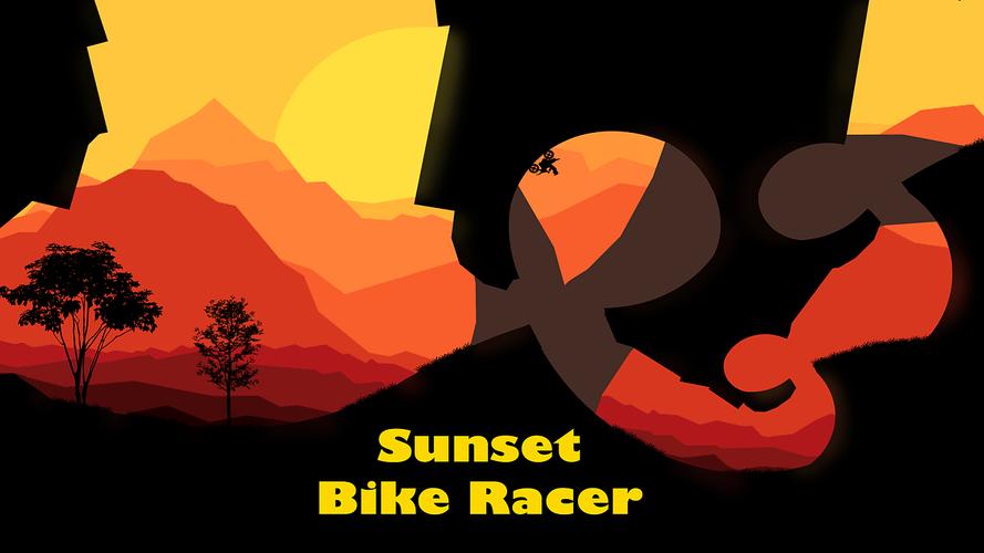 Sunset Bike Racer - Motocross Screenshot 1