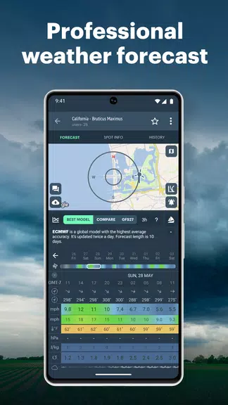 Windy.app - Enhanced forecast スクリーンショット 2