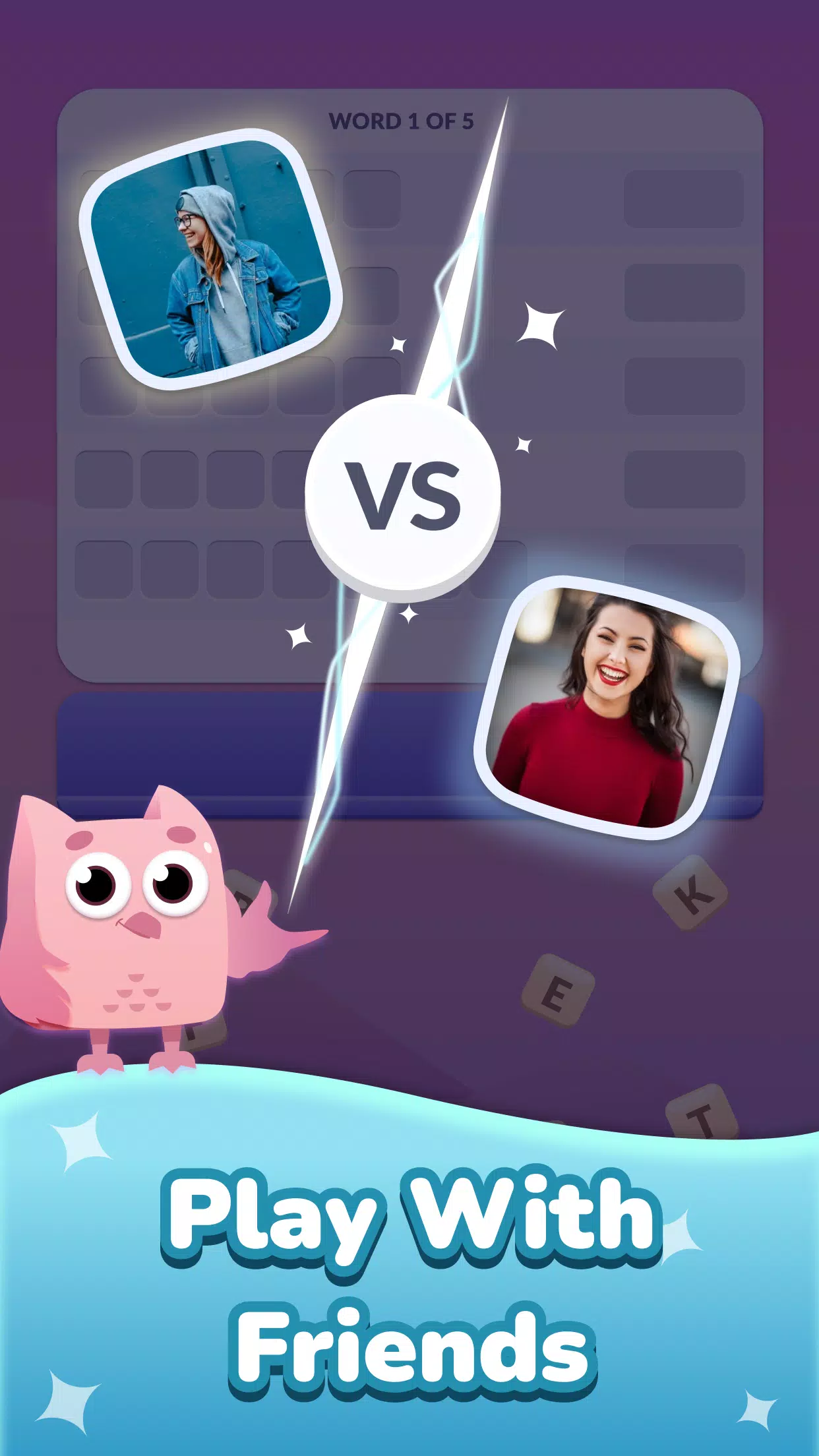 Word Roll - Word Bingo Capture d'écran 4