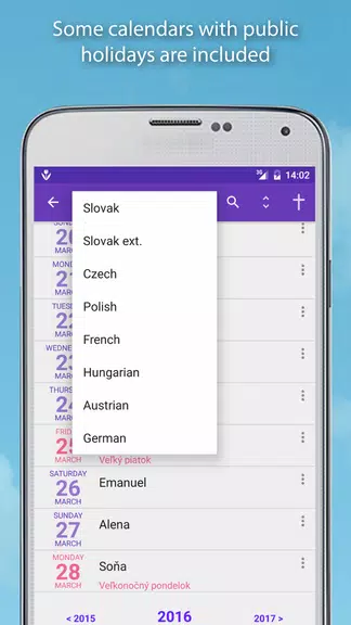 Name days Screenshot 4