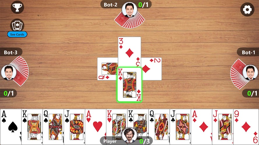 Callbreak Master 3 - Card Game Скриншот 3