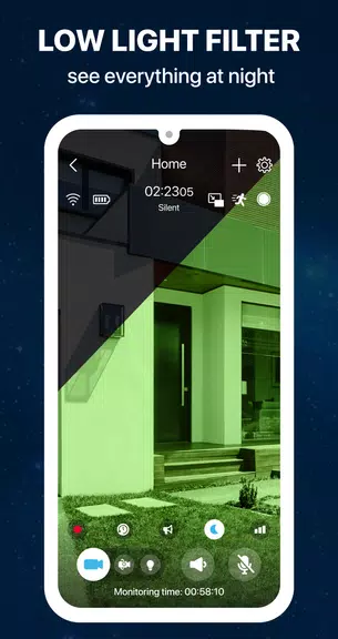 Home Security Camera ZoomOn ภาพหน้าจอ 3