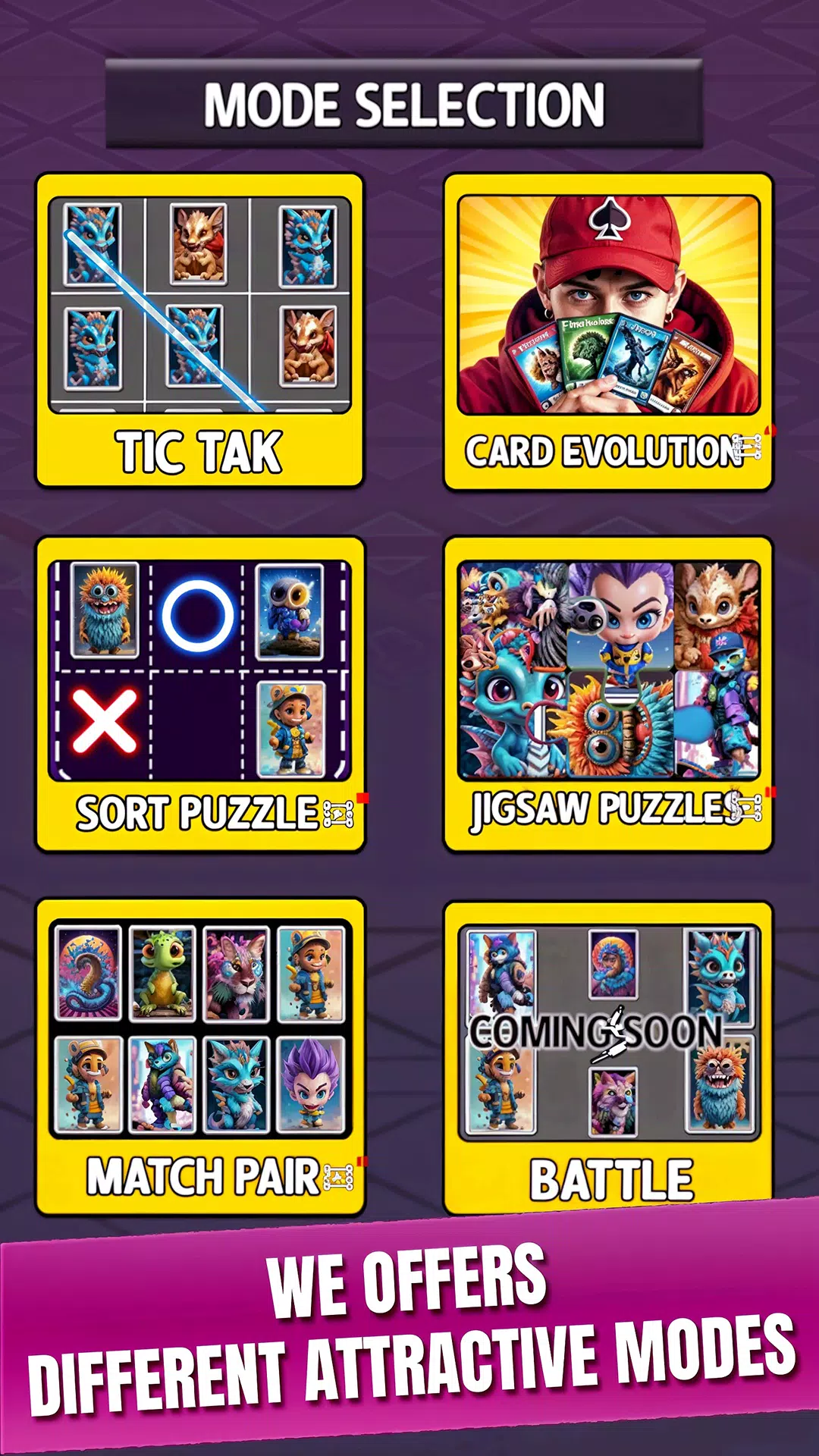 TCG Mini Card Craft Brain Game 스크린샷 2