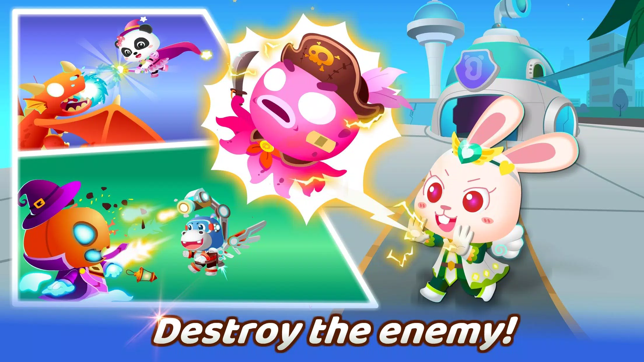 Little Panda's Hero Battle Ảnh chụp màn hình 4