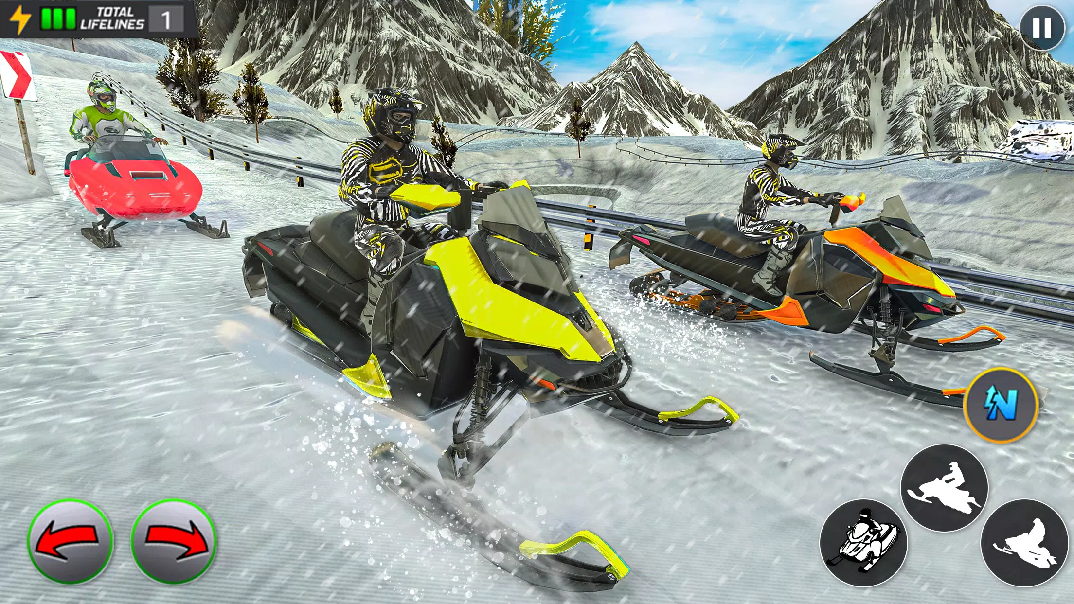 Crazy Skills Snowcross Games Screenshot 4