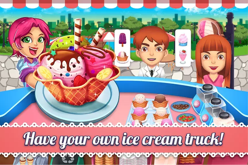 My Ice Cream Shop: Time Manage Ảnh chụp màn hình 1