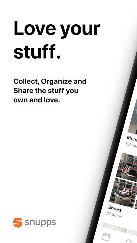 Schermata Snupps - Collect Organize Share 2