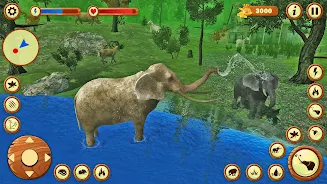 Elephant Simulator City Attack Captura de tela 2