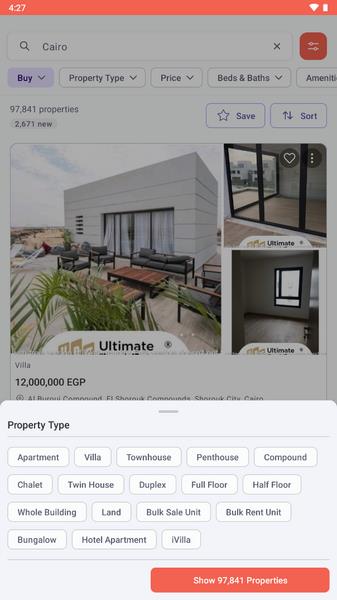 Propertyfinder Ảnh chụp màn hình 3