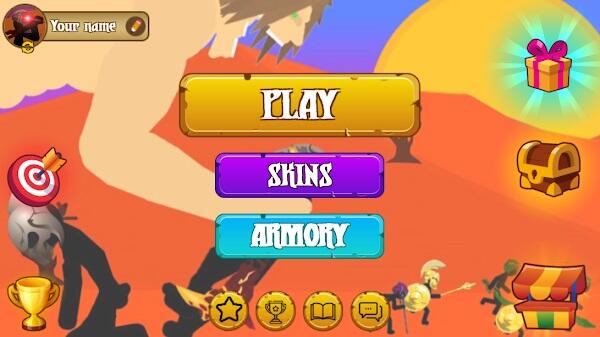 Stickman War Infinity battle 스크린샷 2